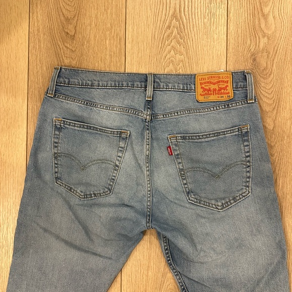 Levi 512 Jeans Slim Taper Size 34x32 - Picture 5 of 8